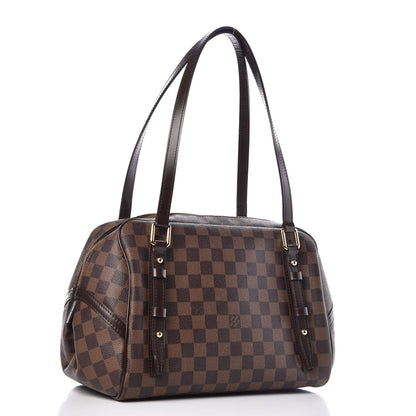 Louis Vuitton Damier Ebene Rivington GM 4 of 11
