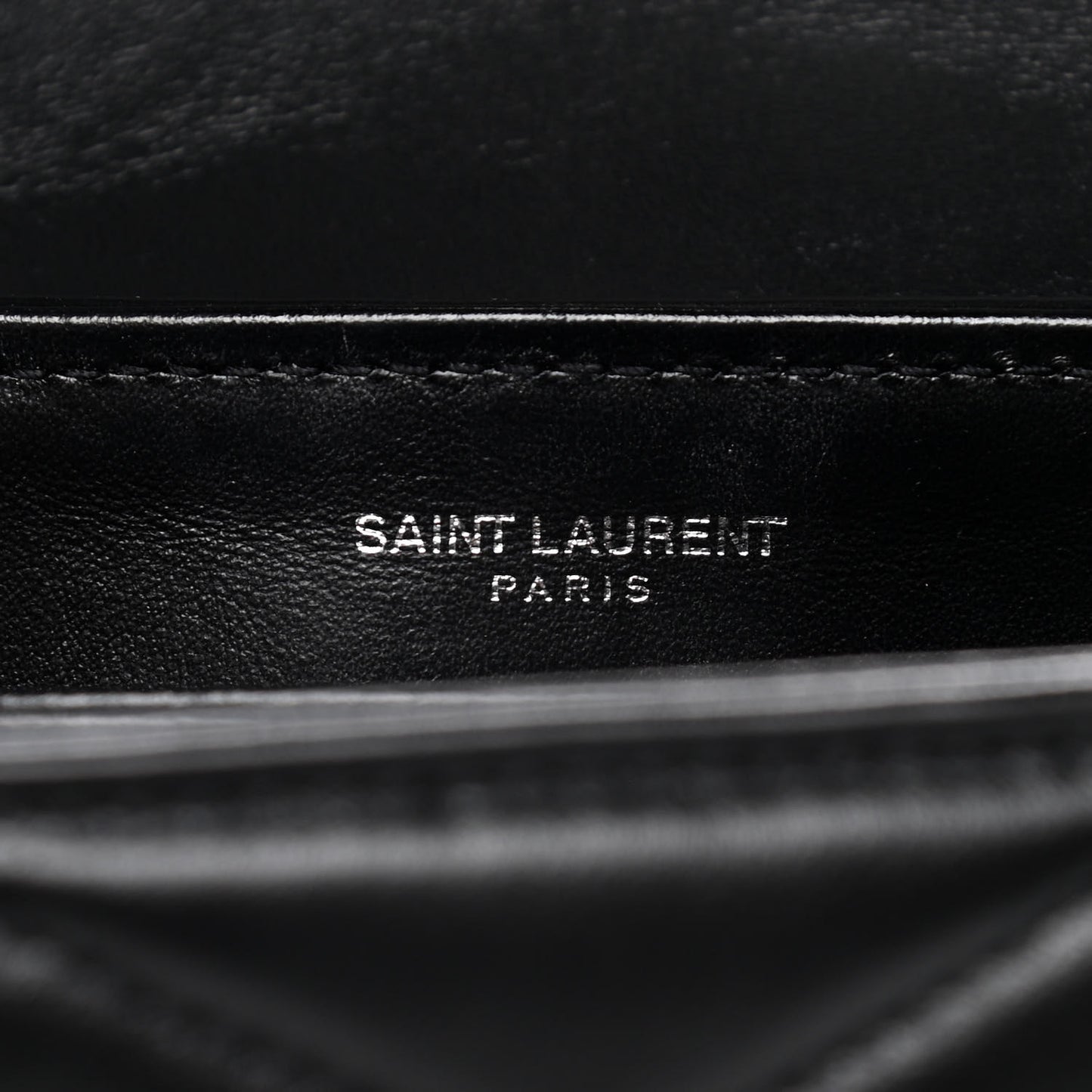 Calfskin Y Quilted Monogram Toy Loulou Crossbody Bag Black
