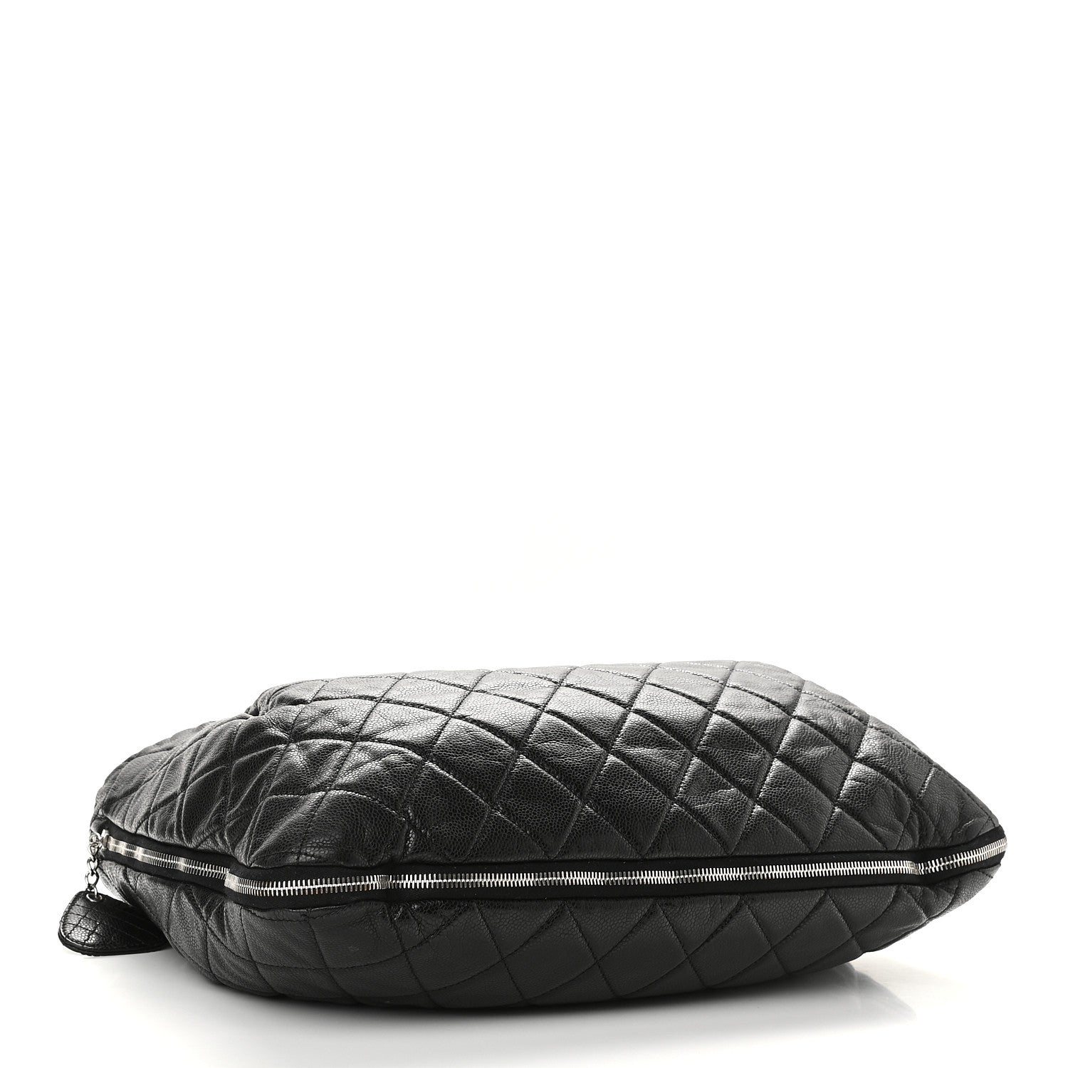 Chanel Caviar Quilted Soho Expandable Zip Shoulder Bag Black 4 of 12