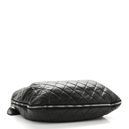 Chanel Caviar Quilted Soho Expandable Zip Shoulder Bag Black 4 of 12