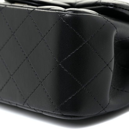 Chanel Lambskin Quilted Mini Square Flap Black 9 of 16