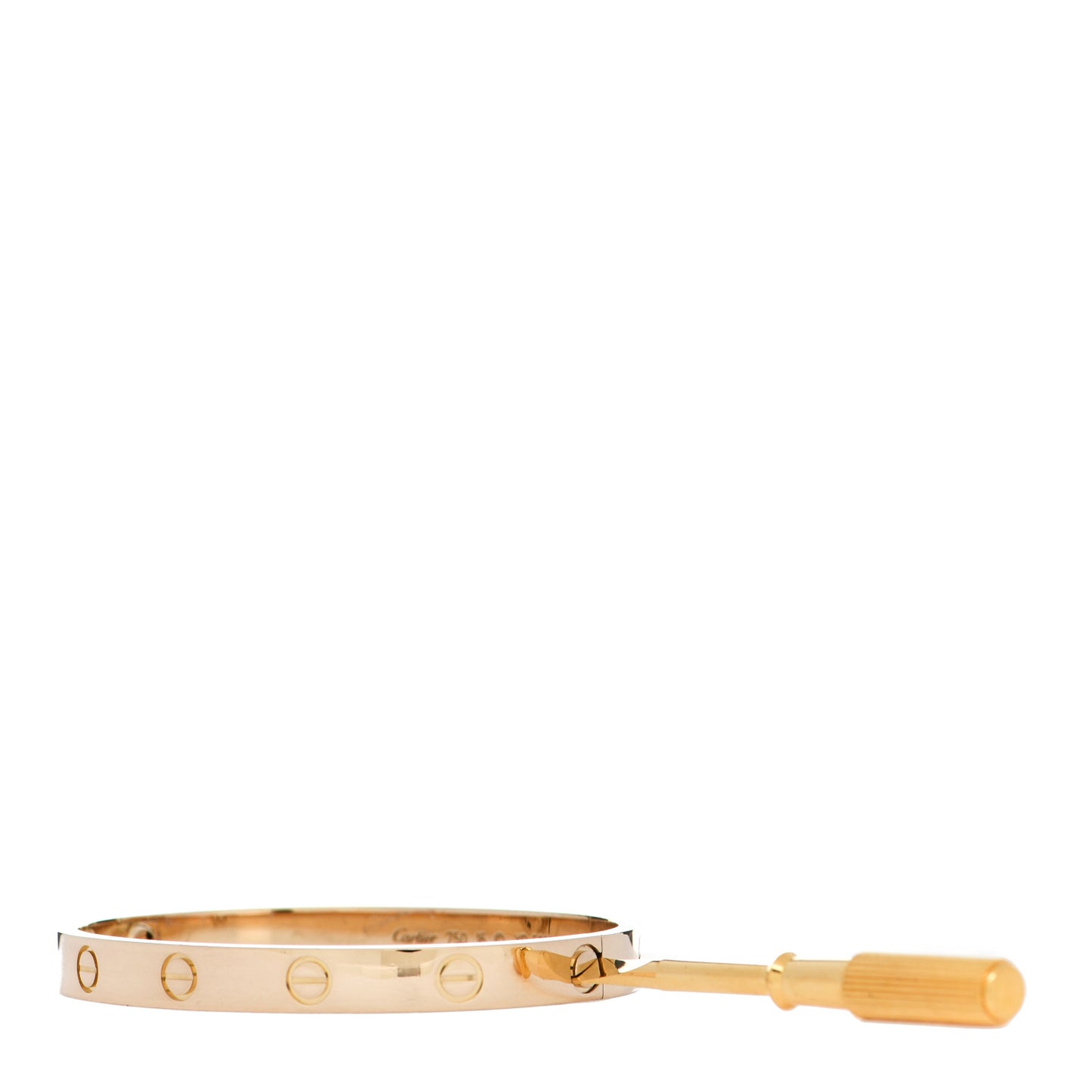 18K Yellow Gold LOVE Bracelet 16