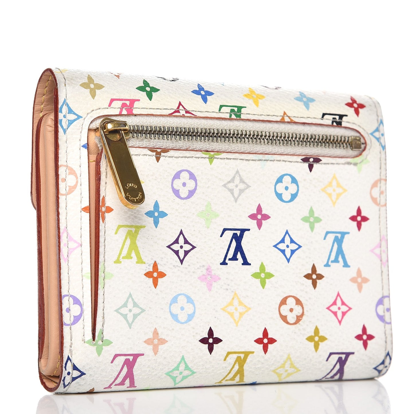 Monogram Multicolor Koala Wallet White