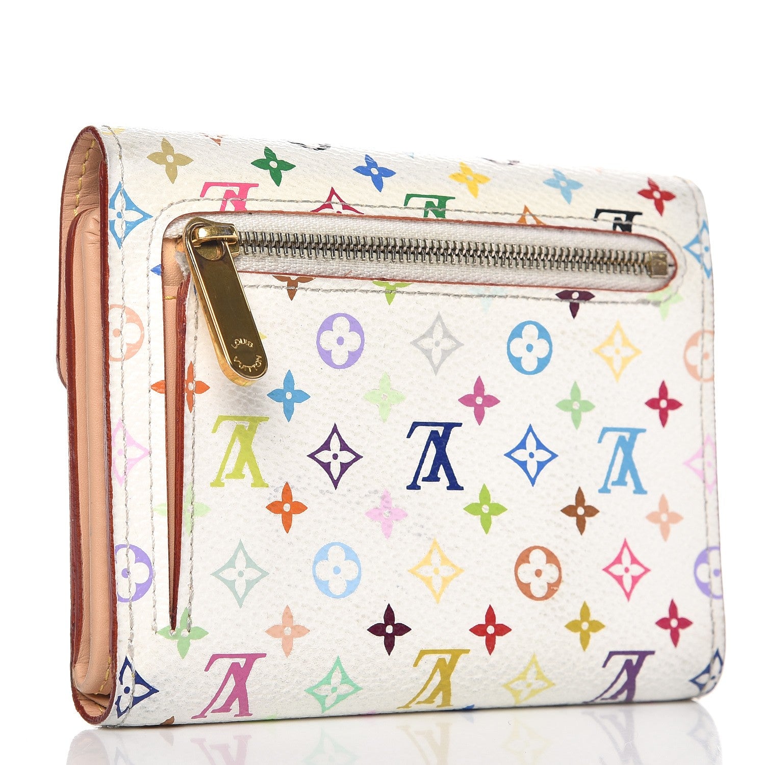 Louis Vuitton Monogram Multicolor Koala Wallet White 3 of 10