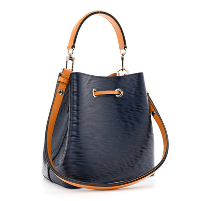 Louis Vuitton Epi Neonoe BB Indigo Safran 2 of 9