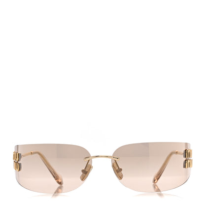 Miu Miu Metal Aube Sunglasses SMUA51 Gold 2 of 7