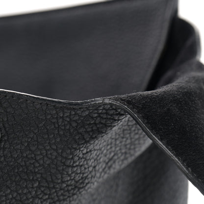 Celine Crisped Calfskin Medium Tie Knot Tote Black 14 of 16