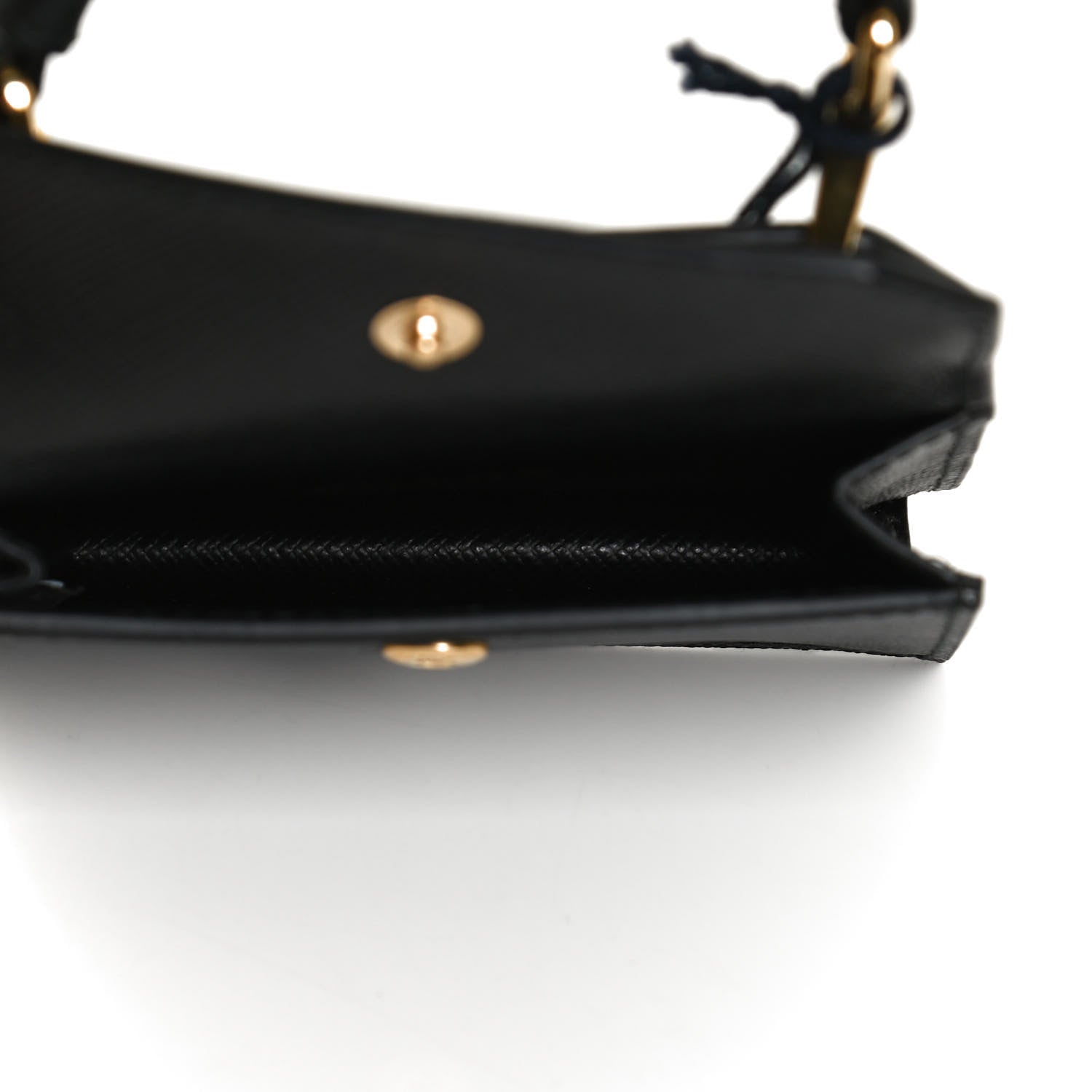 Prada Saffiano Card Holder Black 5 of 10
