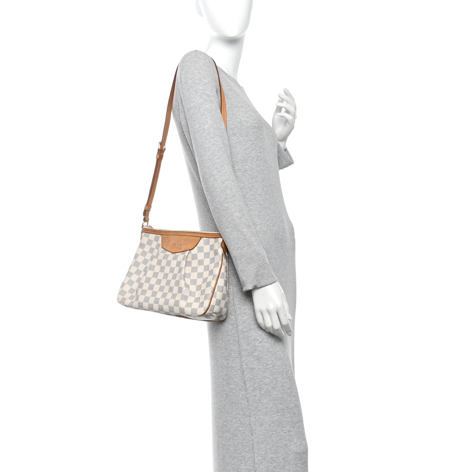 Louis Vuitton Damier Azur Siracusa PM 2 of 12