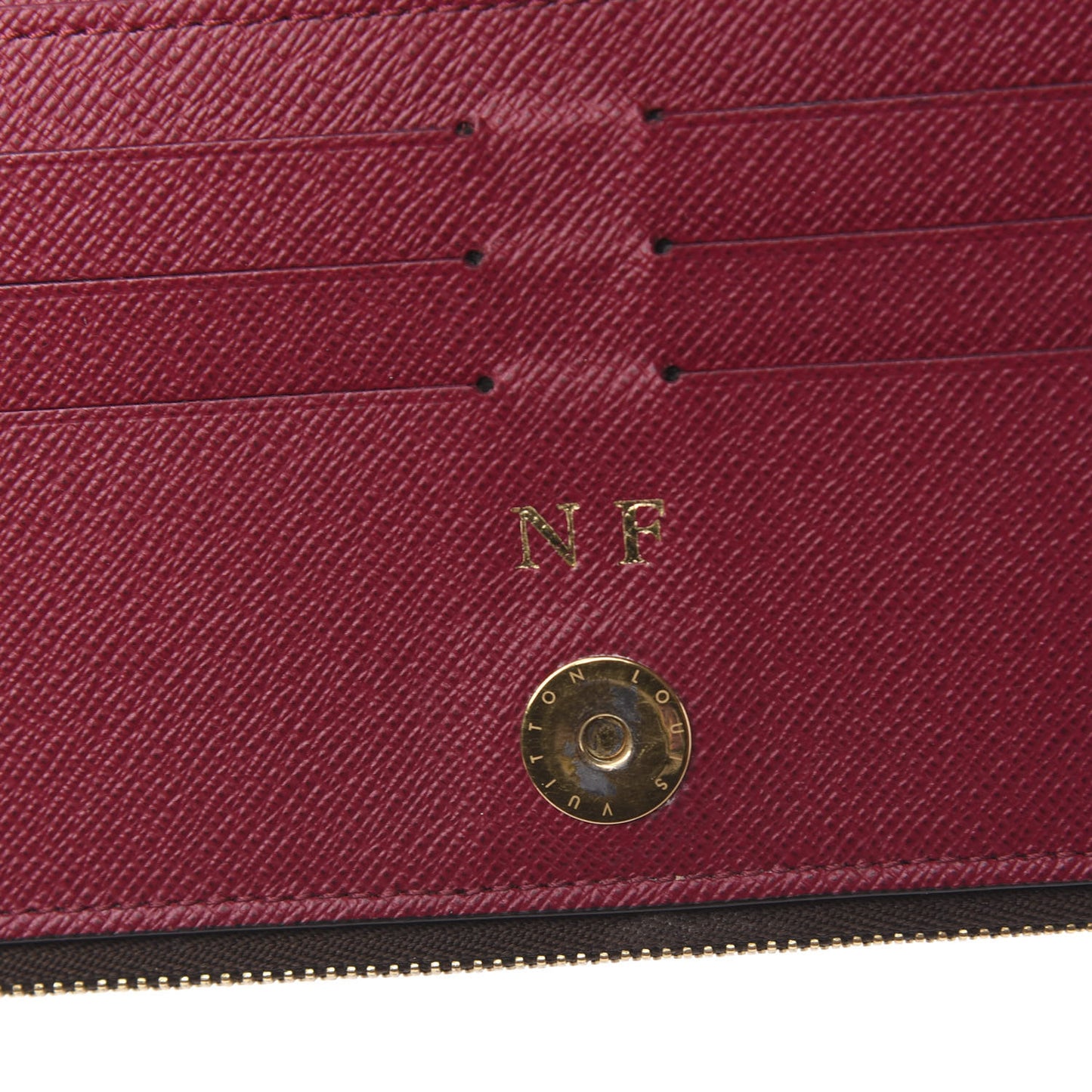 Monogram Adele Wallet Fuchsia