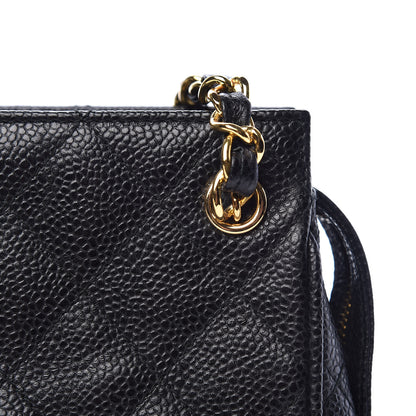 Chanel Caviar Quilted Shoulder Bag Black 11 of 14