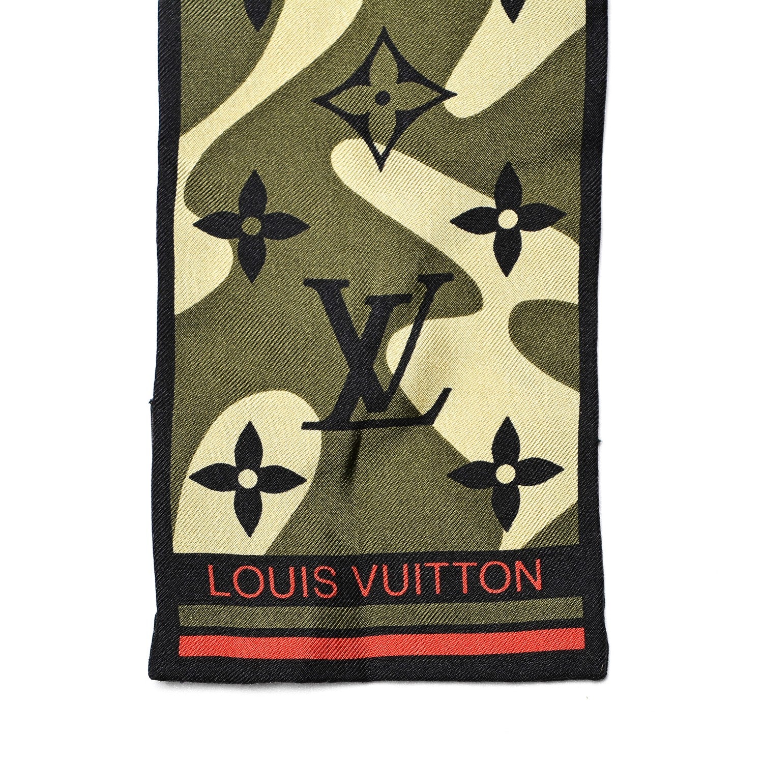 Louis Vuitton Silk Monogramouflage Bandeau 3 of 5