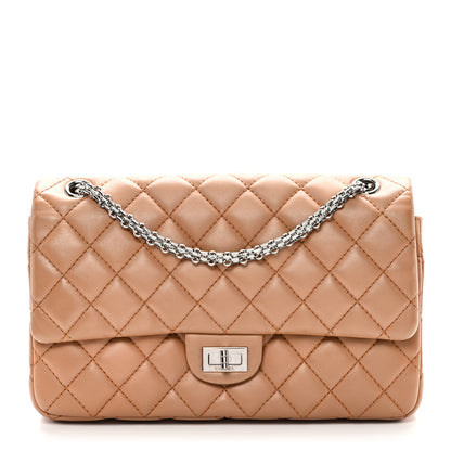 Chanel Lambskin Quilted 2.55 Reissue 226 Flap Beige 1 of 10