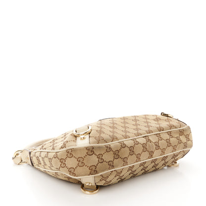 Gucci Monogram Medium Abbey D Ring Hobo Off White 4 of 12