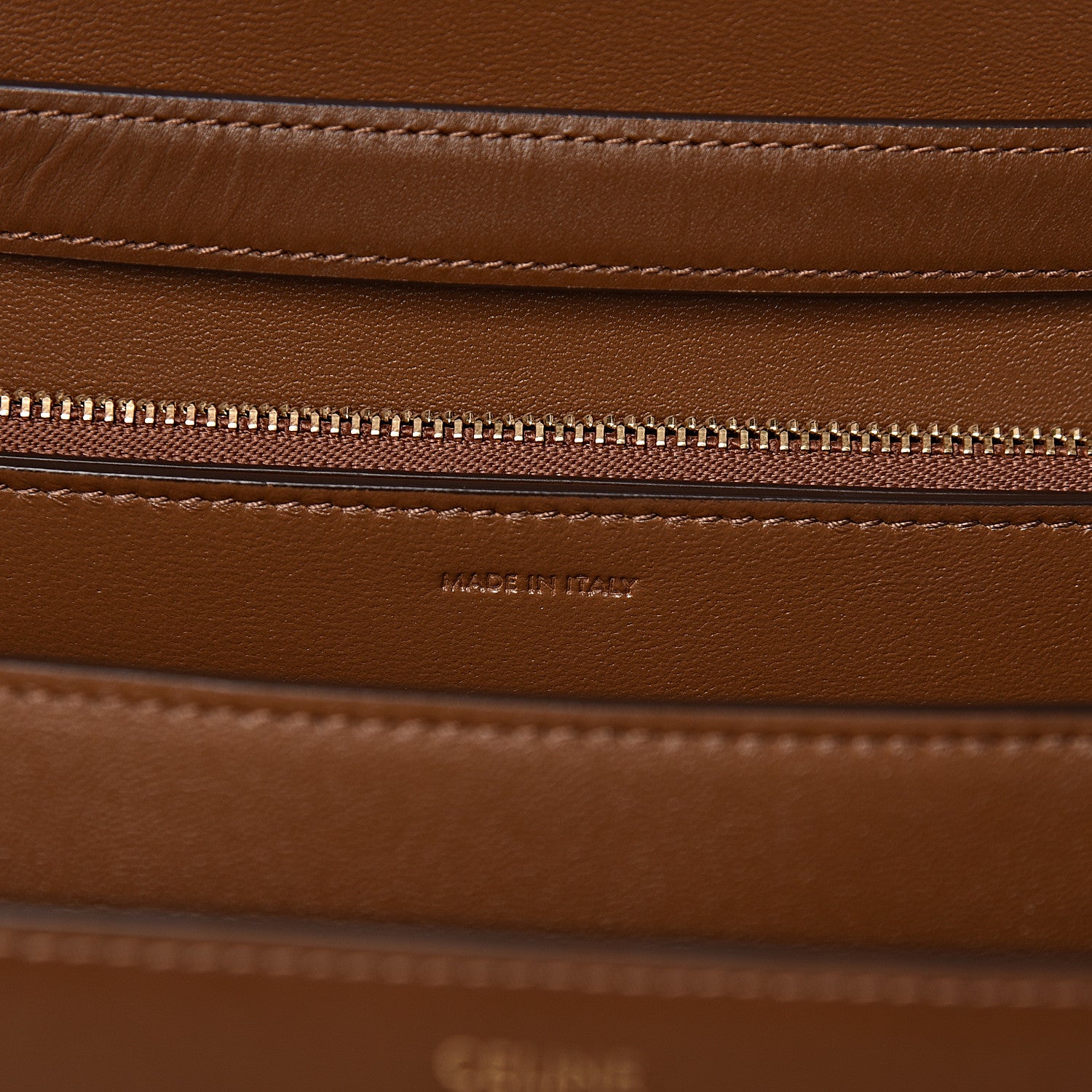 Celine Box Calfskin Medium Classic Box Flap Bag Camel 9 of 12