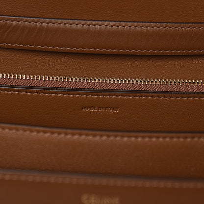 Celine Box Calfskin Medium Classic Box Flap Bag Camel 9 of 12