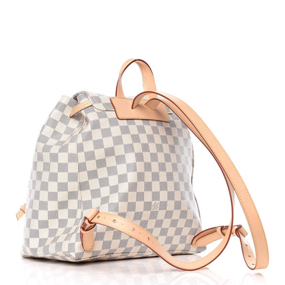 Louis Vuitton Damier Azur Sperone Backpack 3 of 8