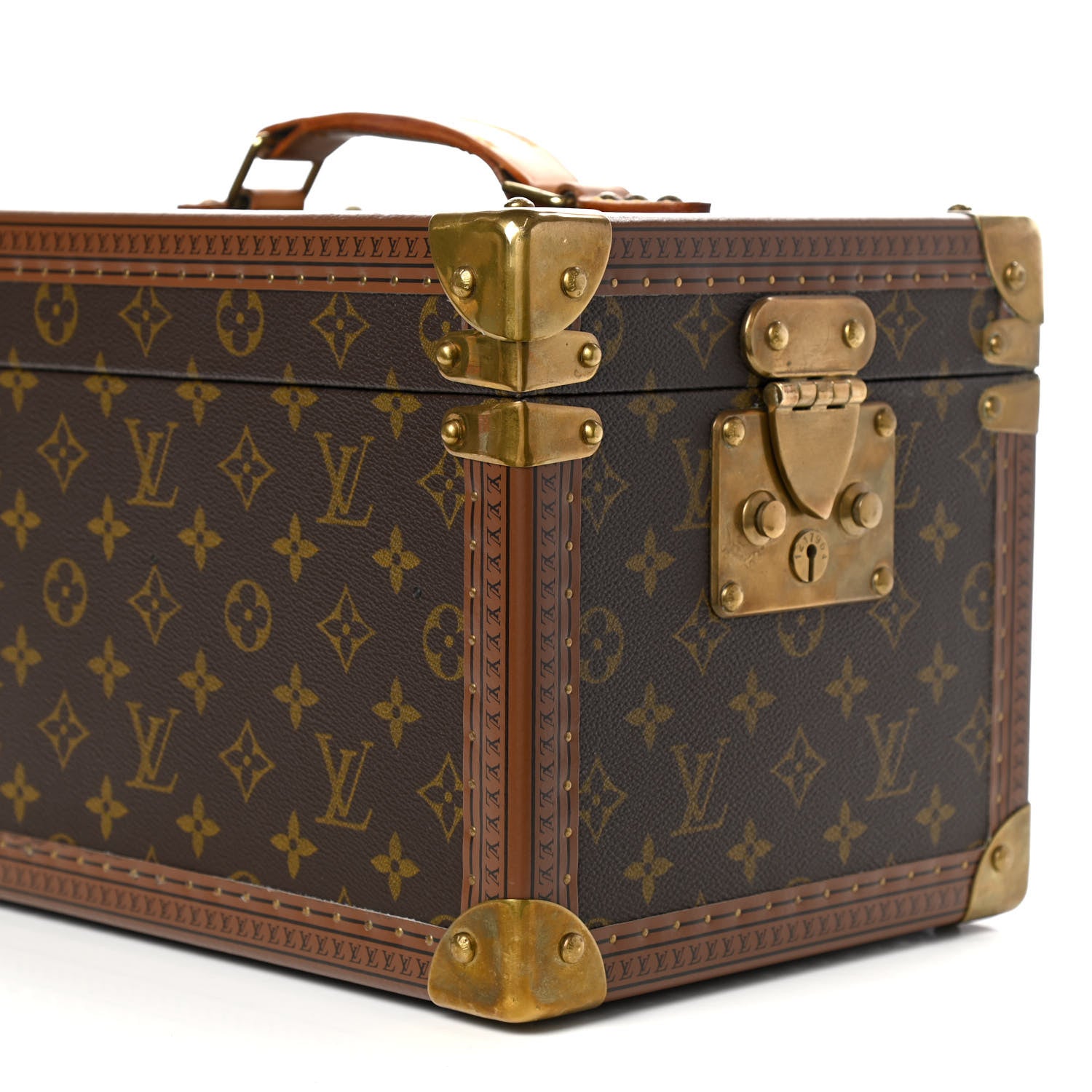 Louis Vuitton Monogram Boite Flacons Beauty Train Trunk Case 10 of 18