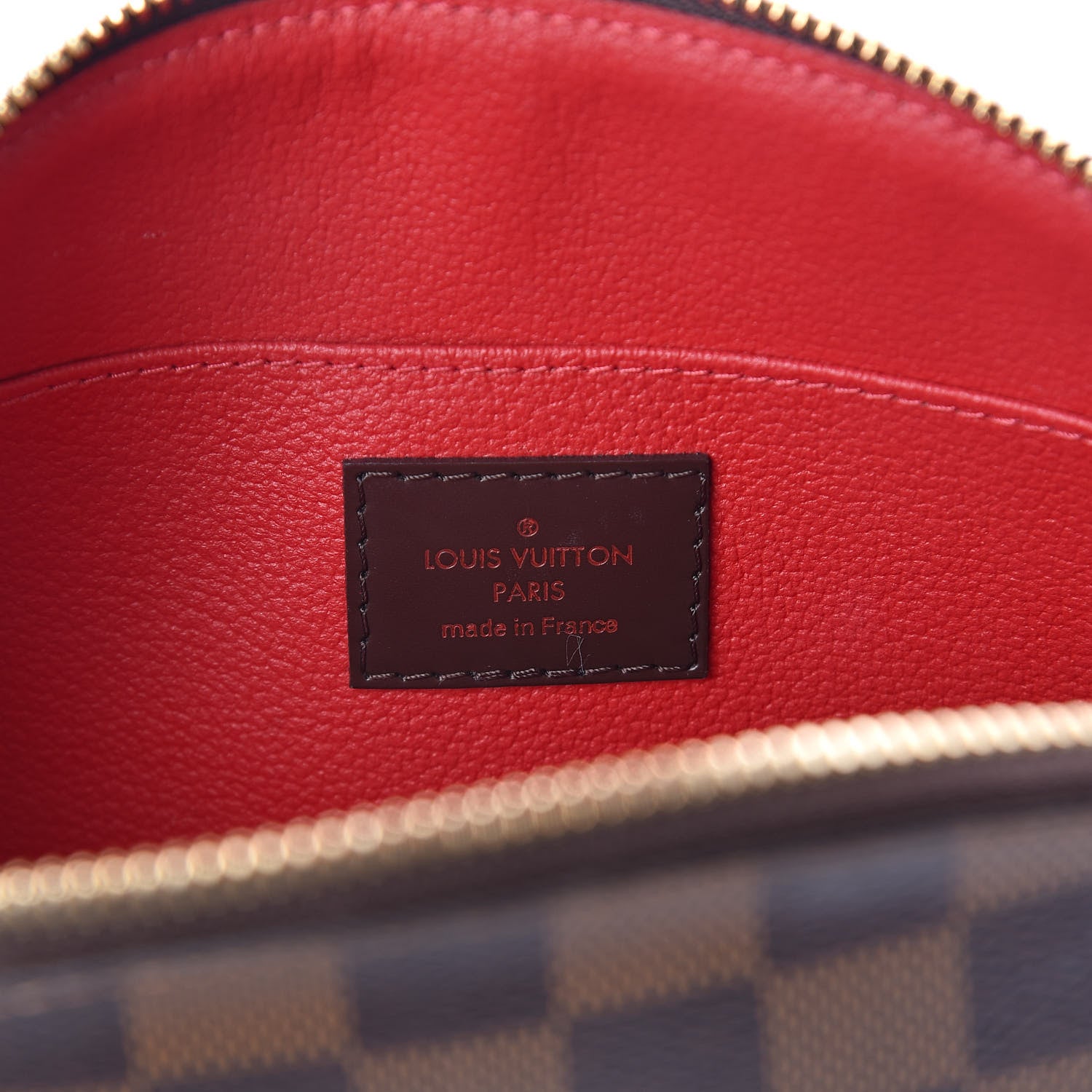 Louis Vuitton Damier Ebene Cosmetic Pouch GM 6 of 6