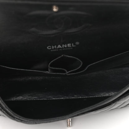 Chanel Patent Quilted Medium Double Flap Black 7 of 17