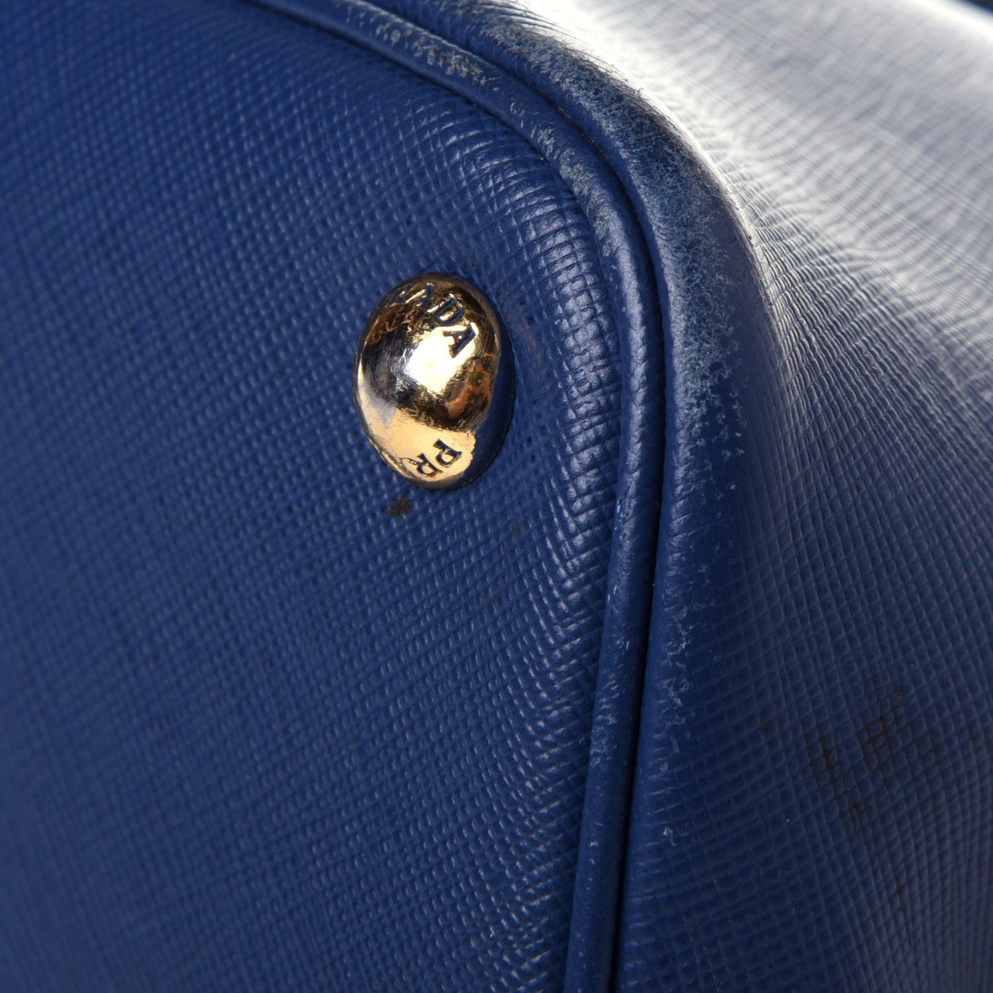 Saffiano Lux Large Promenade Tote Bleuette