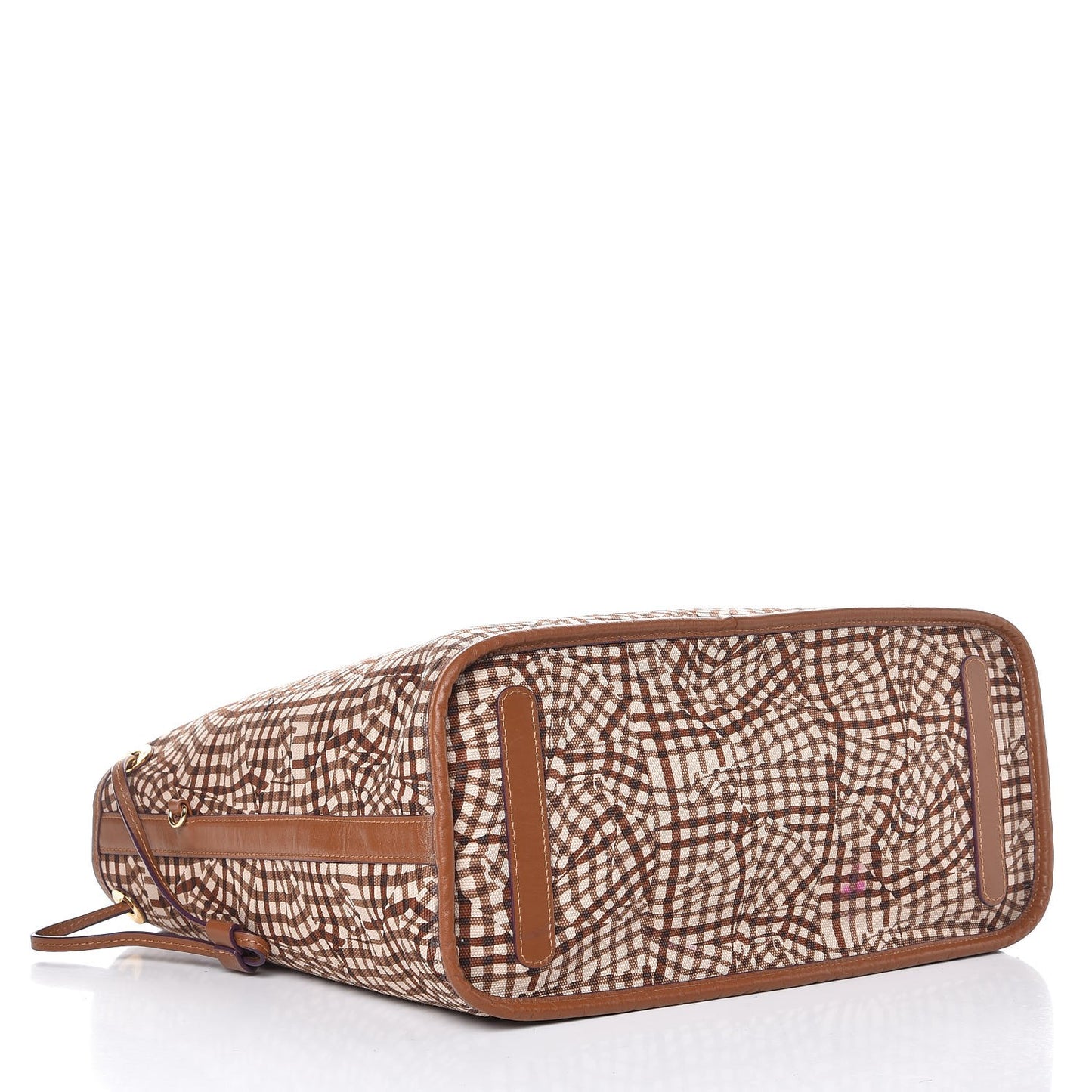 Visetos Medium Liz Reversible Shopper Tote Cognac