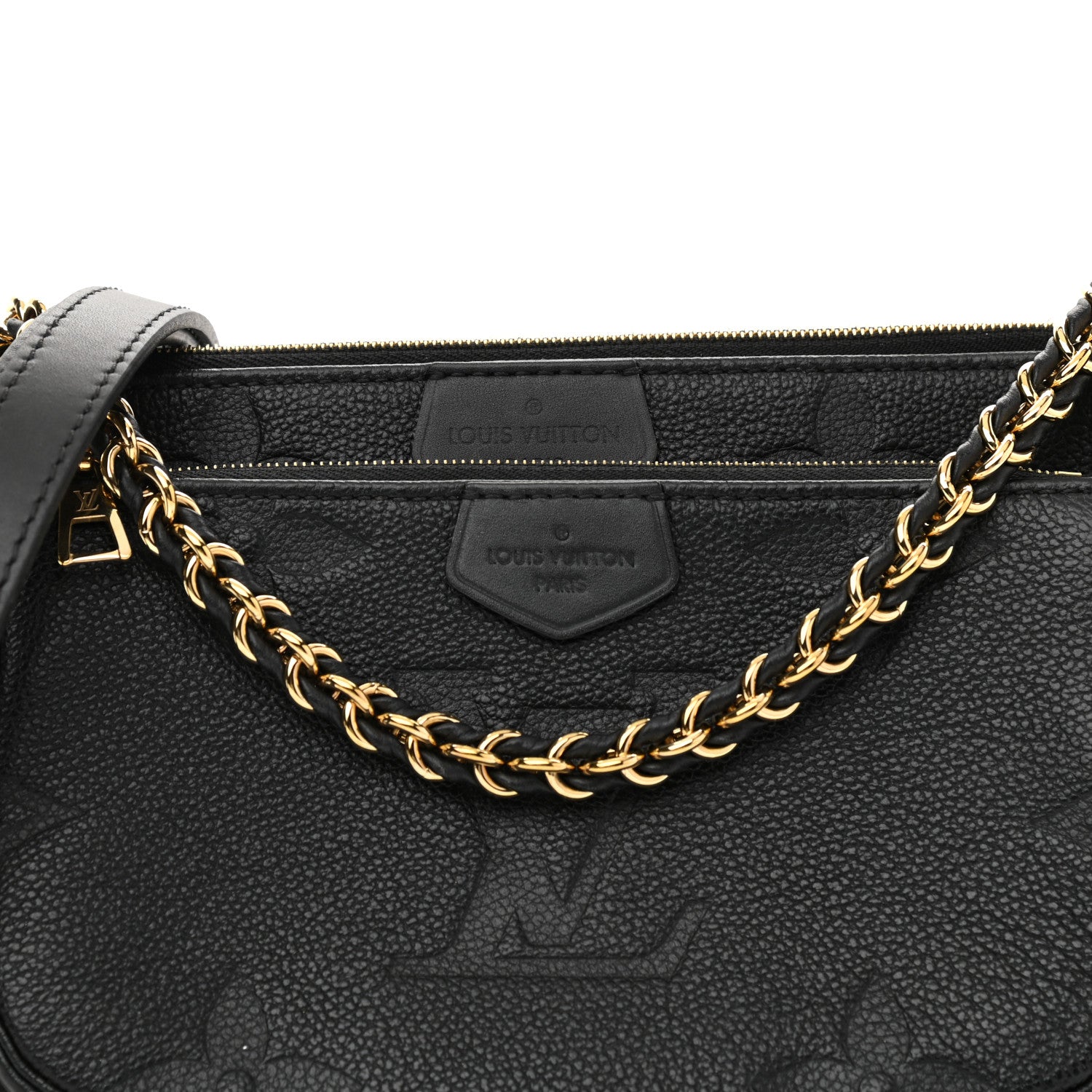 Louis Vuitton Empreinte Monogram Giant Multi Pochette Accessories Black 8 of 11