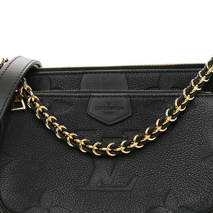 Louis Vuitton Empreinte Monogram Giant Multi Pochette Accessories Black 8 of 11