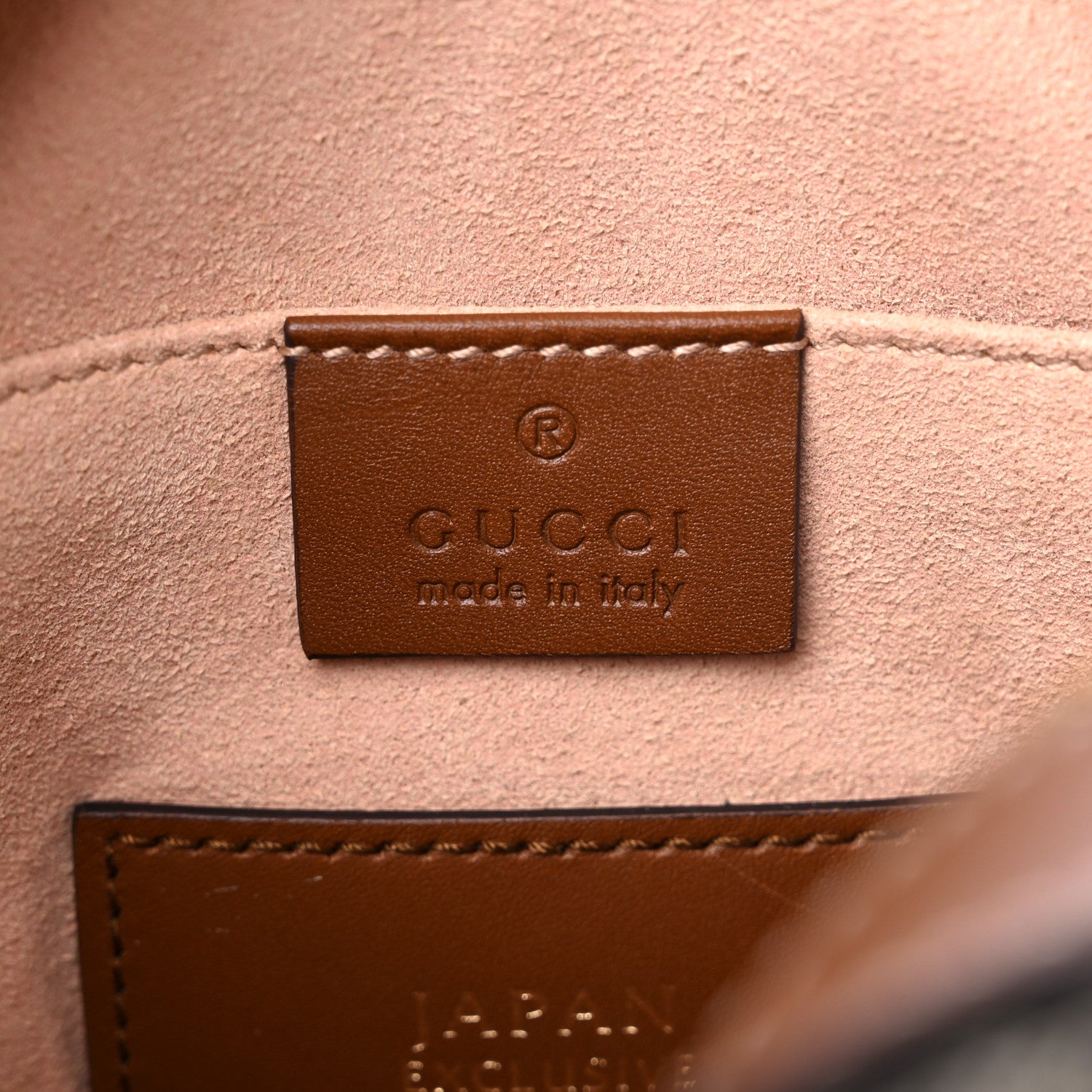 Gucci GG Supreme Monogram Butterfly Embroidered Mini Chain Shoulder Bag Beige Tuscany 5 of 7