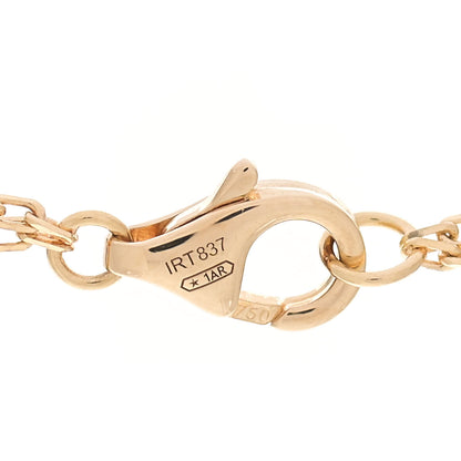 Cartier 18K Yellow Gold 2 Diamond LOVE Necklace 5 of 6