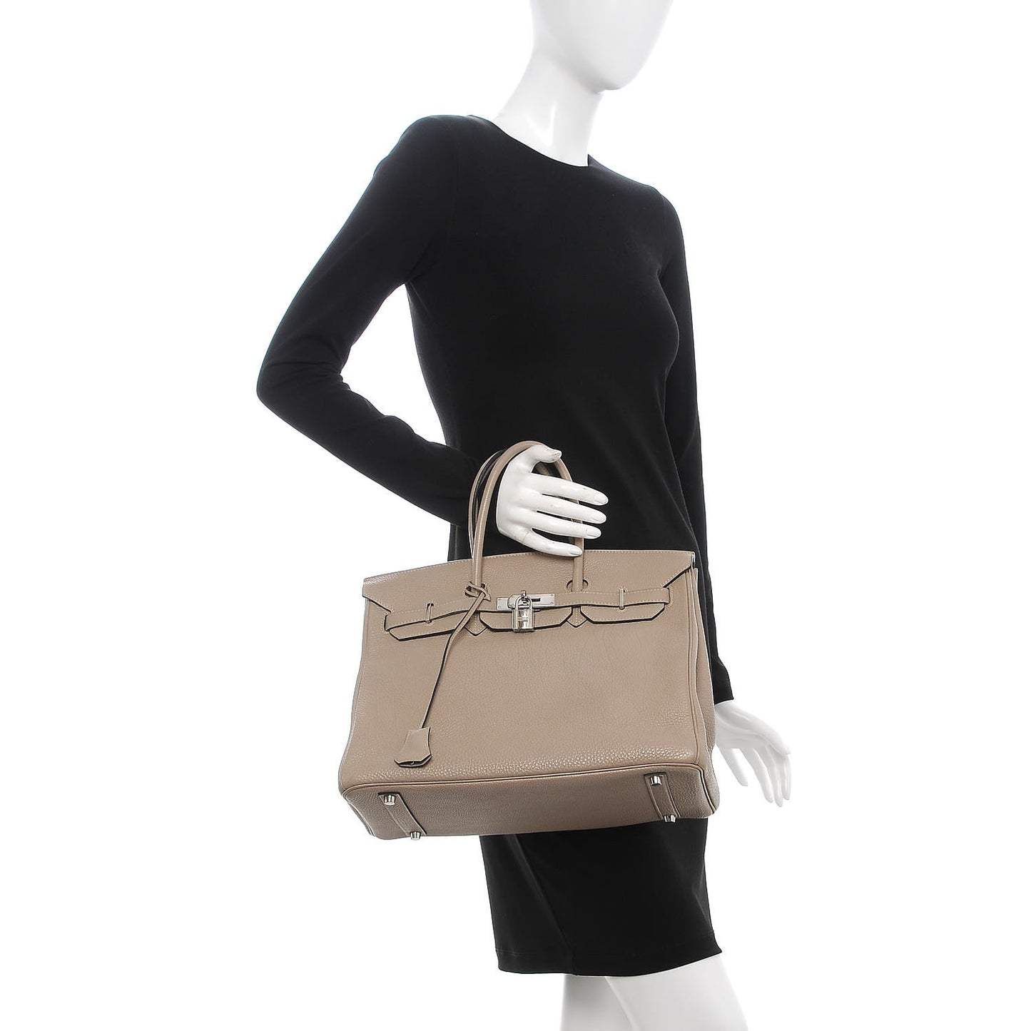 Togo Birkin 35 Gris Tourterelle