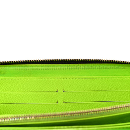 Louis Vuitton Monogram Graffiti Zippy Wallet Green 14 of 21