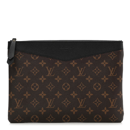 Louis Vuitton Monogram Daily Pouch Black 1 of 7