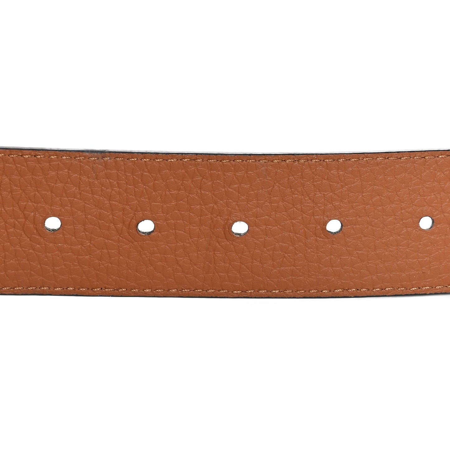 Taurillon Calfskin 30mm LV Initiales Reversible Belt 120 48 Black