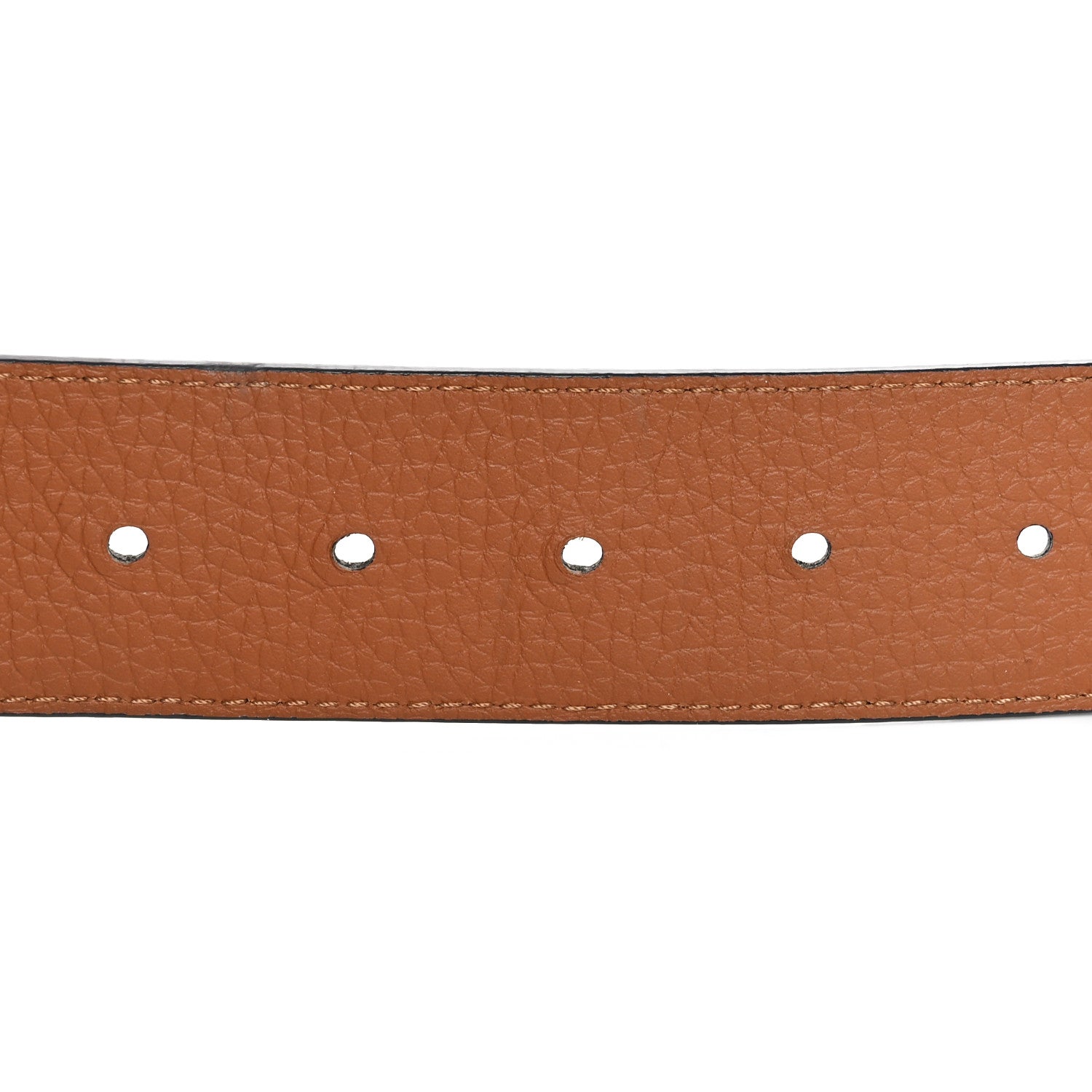 Louis Vuitton Taurillon Calfskin 30mm LV Initiales Reversible Belt 120 48 Black 4 of 5