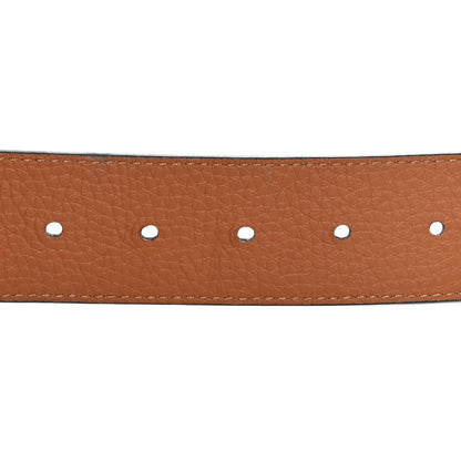 Louis Vuitton Taurillon Calfskin 30mm LV Initiales Reversible Belt 120 48 Black 4 of 5