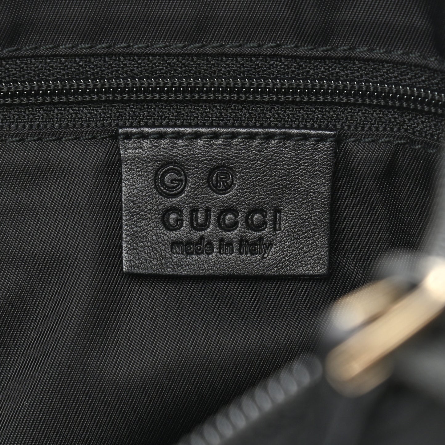 Nylon Monogram Medium Abbey Tote Black