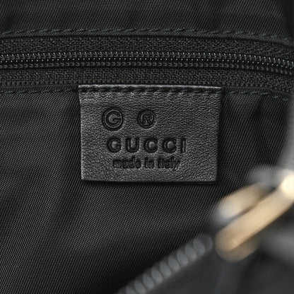 Gucci Nylon Monogram Medium Abbey Tote Black 7 of 11