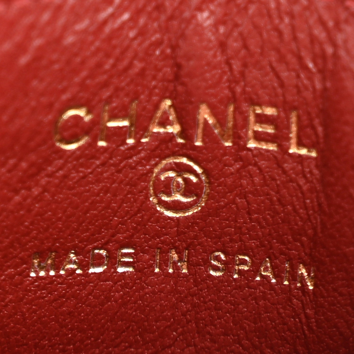 Chanel Calfskin Crocodile Embossed Crococo Card Holder Burgundy 6 of 8