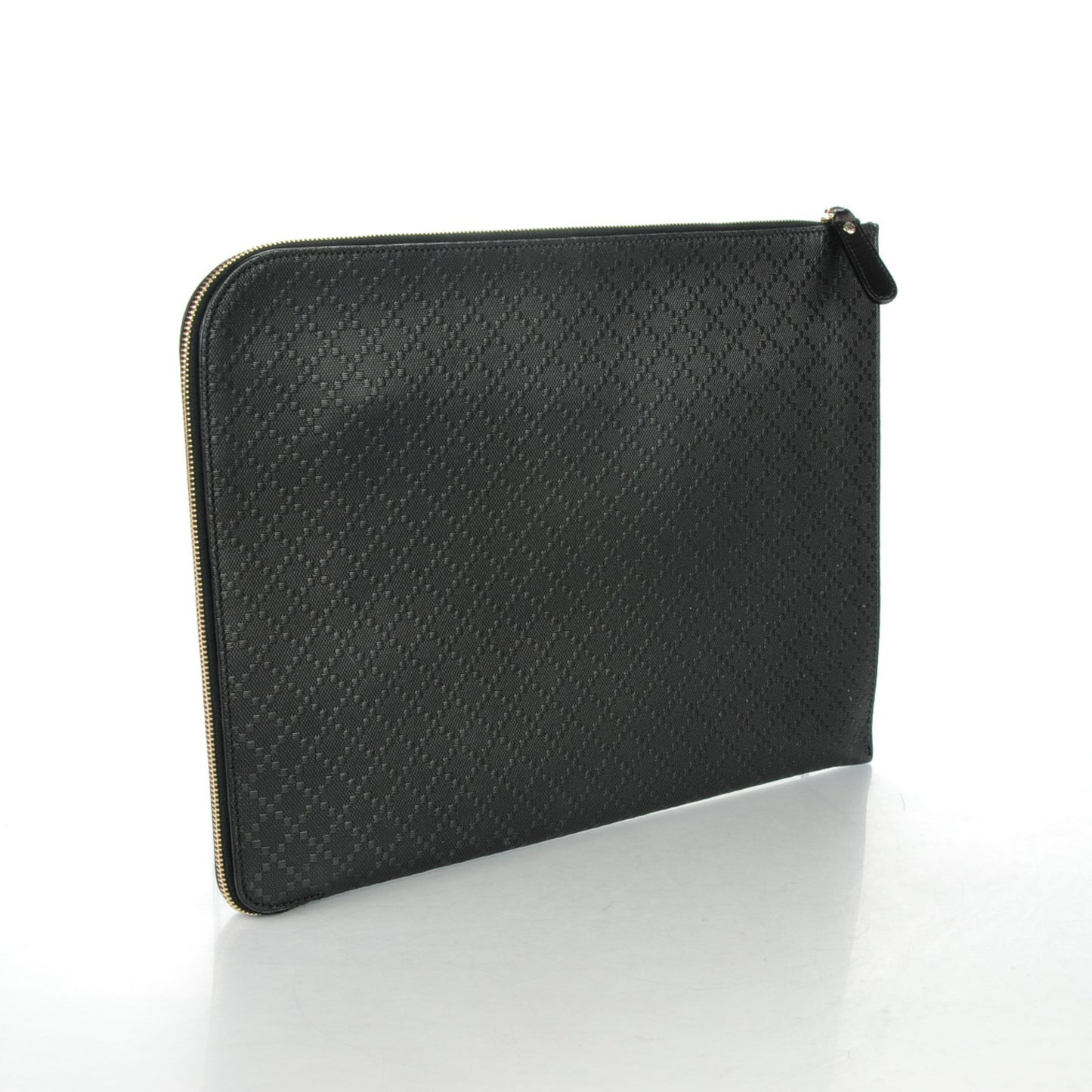 Diamante Travel Laptop Document Case Black