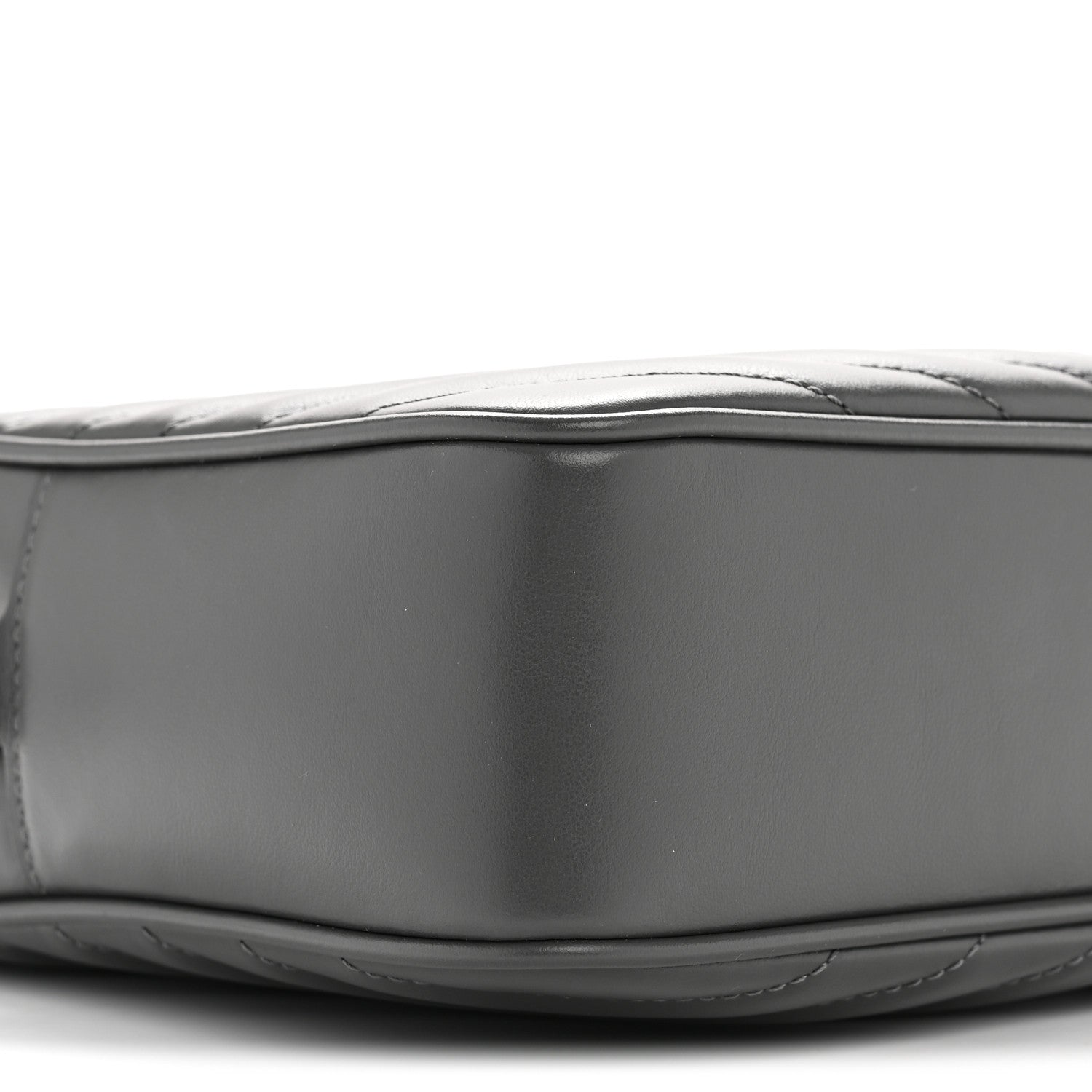 Saint Laurent Calfskin Matelasse Monogram Lou Camera Bag Storm 9 of 10