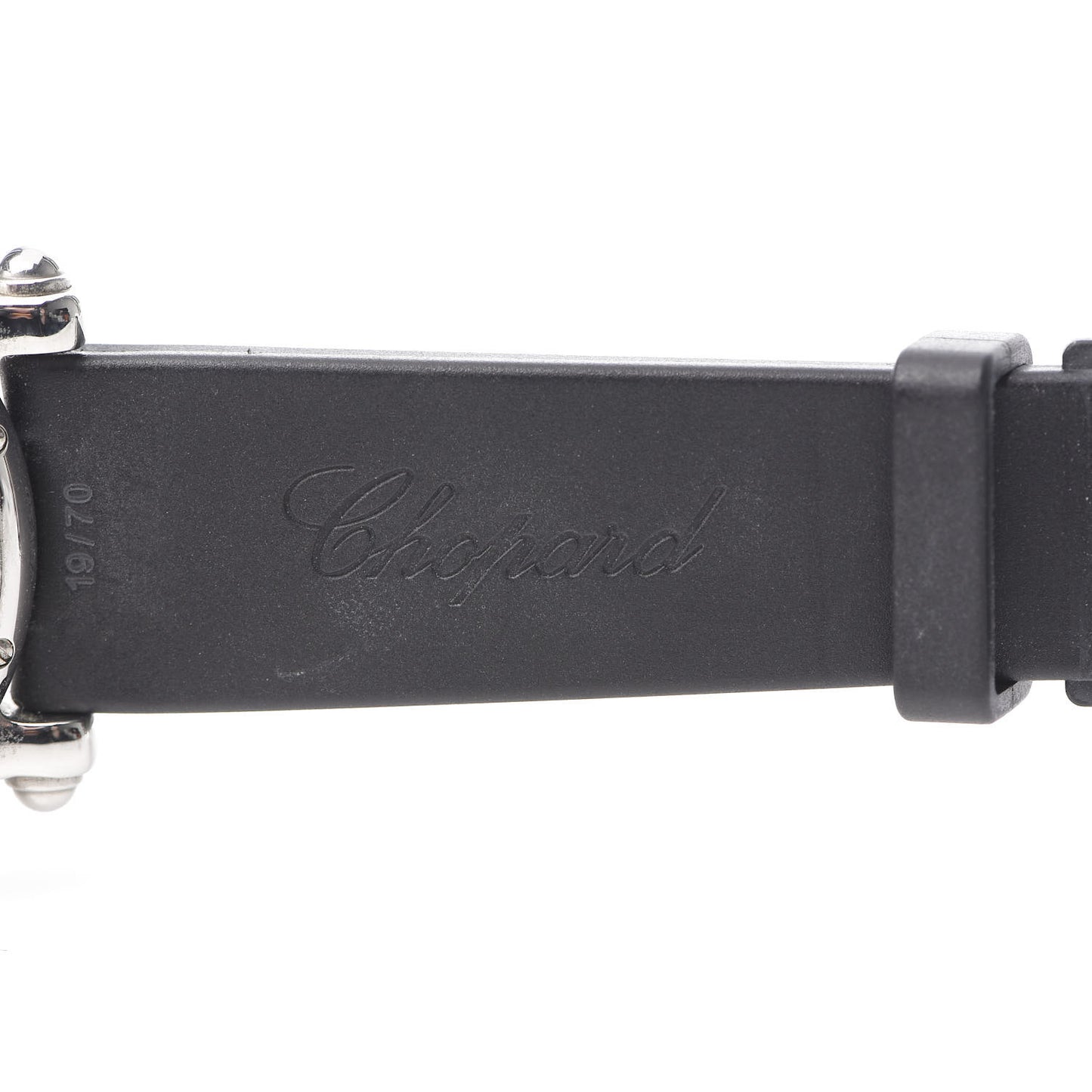 Stainless Steel Rubber 5 Diamond 38mm Happy Sport Dolphin Quartz Watch Black