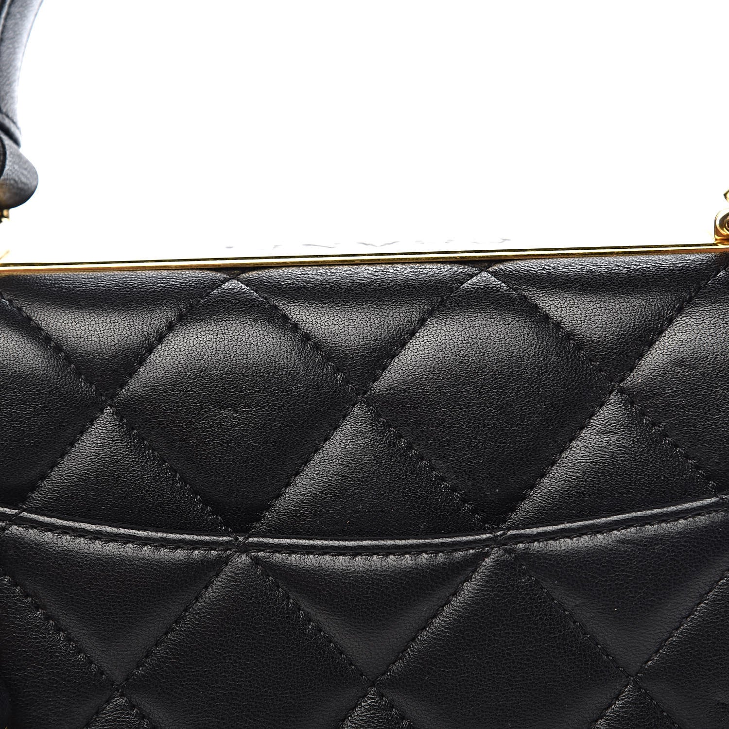 Chanel Lambskin Quilted Small Trendy CC Dual Handle Flap Bag Black 15 of 16