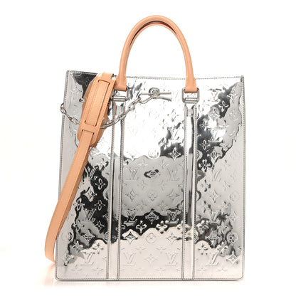 Louis Vuitton Monogram Mirror Sac Plat NM Silver 1 of 9