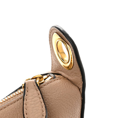 Prada Vitello Daino Zippered Hobo Messenger Cammeo 10 of 12