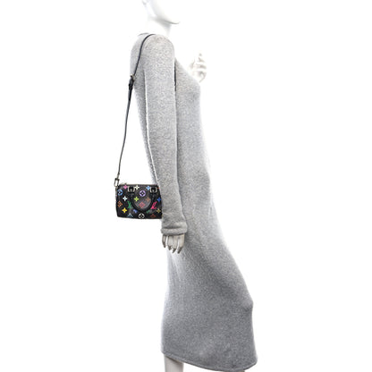 Louis Vuitton LV X TM Monogram Multicolor Nano Speedy Black 2 of 10