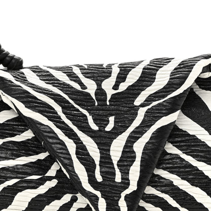 Bottega Veneta Nappa BV Trine Clutch Zebra 8 of 11