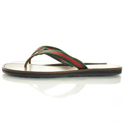 Gucci Web Thong Sandals 37 2 of 7