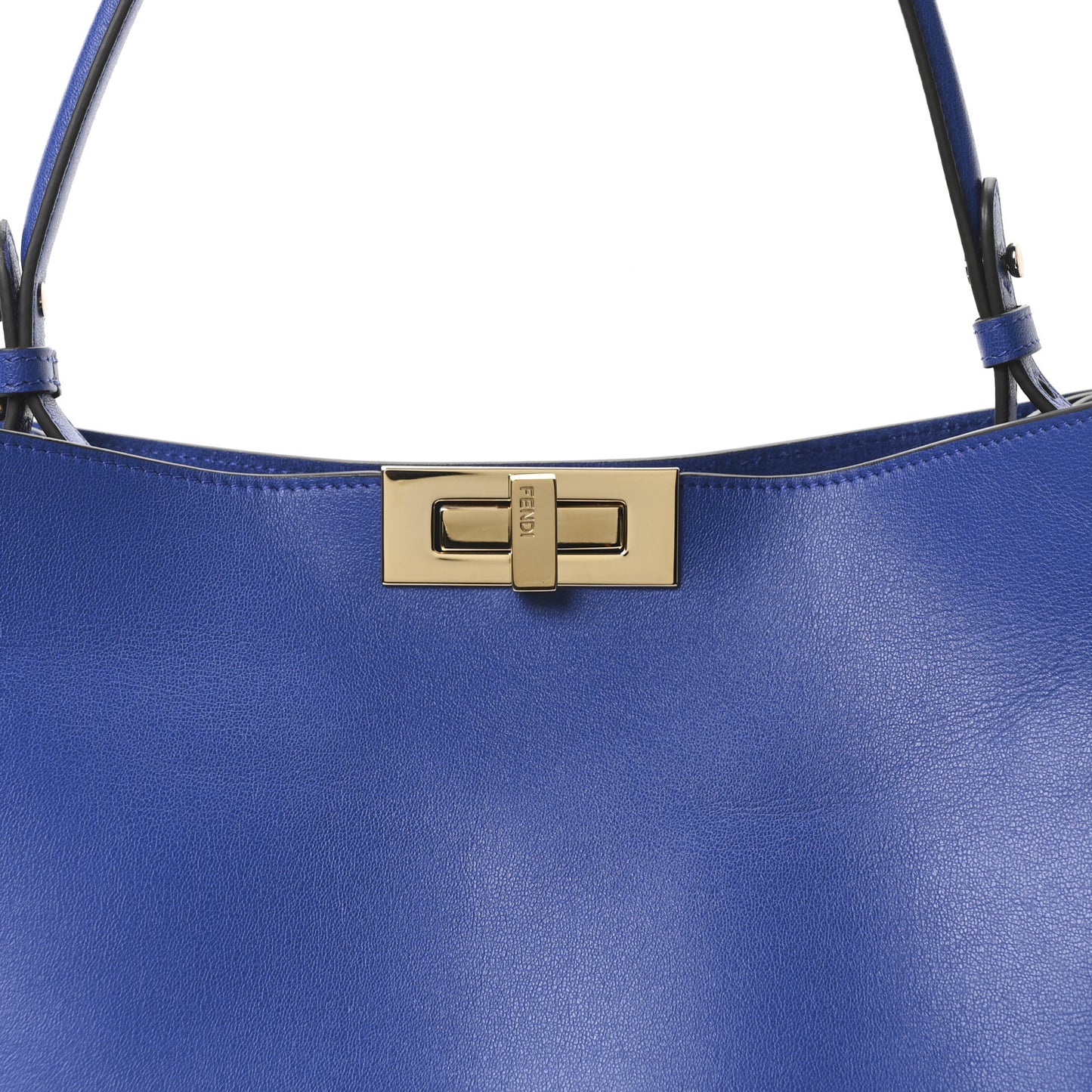 Vitello Large Fendi Way Blue