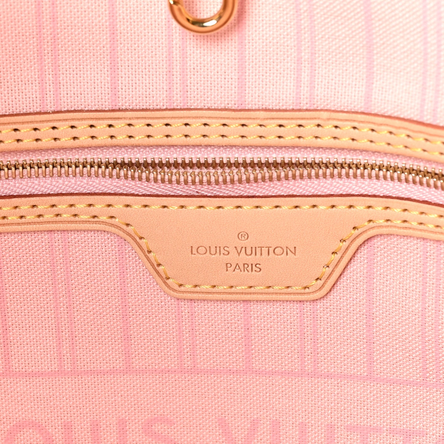 Damier Azur Neo Neverfull MM Rose Ballerine